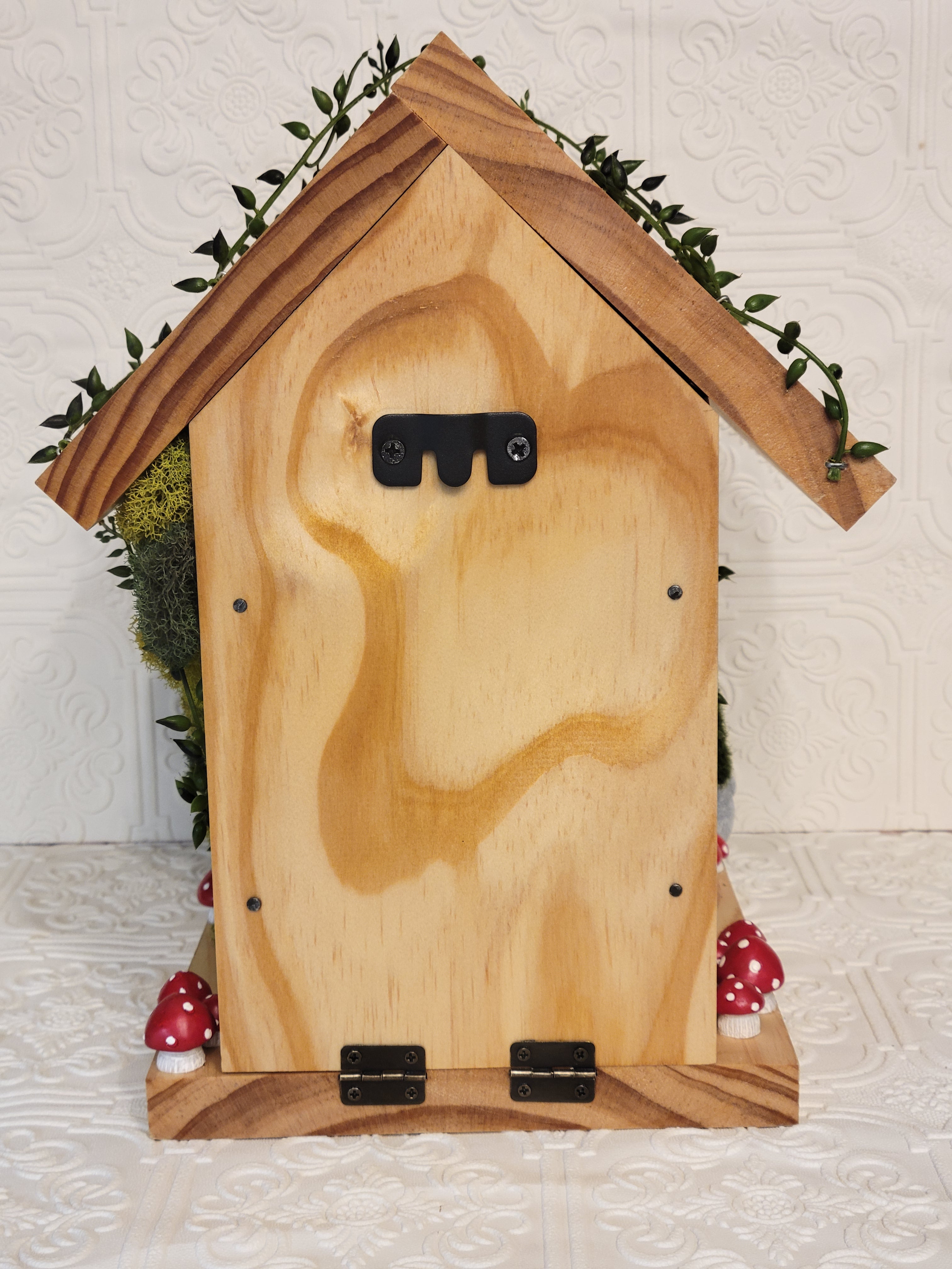 Decorative Gnome Birdhouse (Functional)