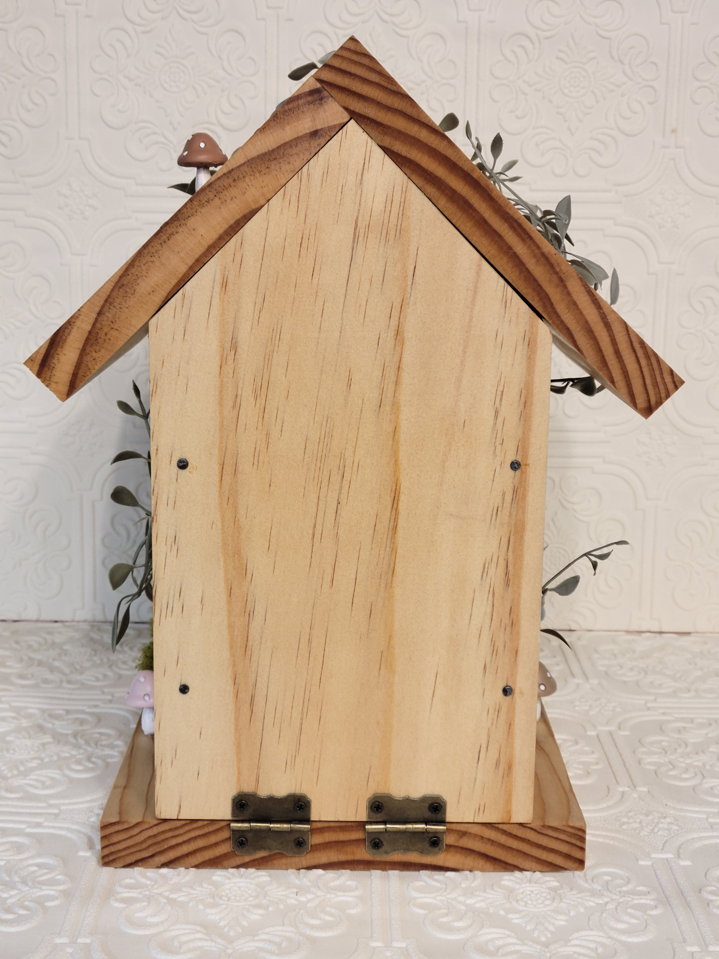 Decorative Gnome Birdhouse (Functional)