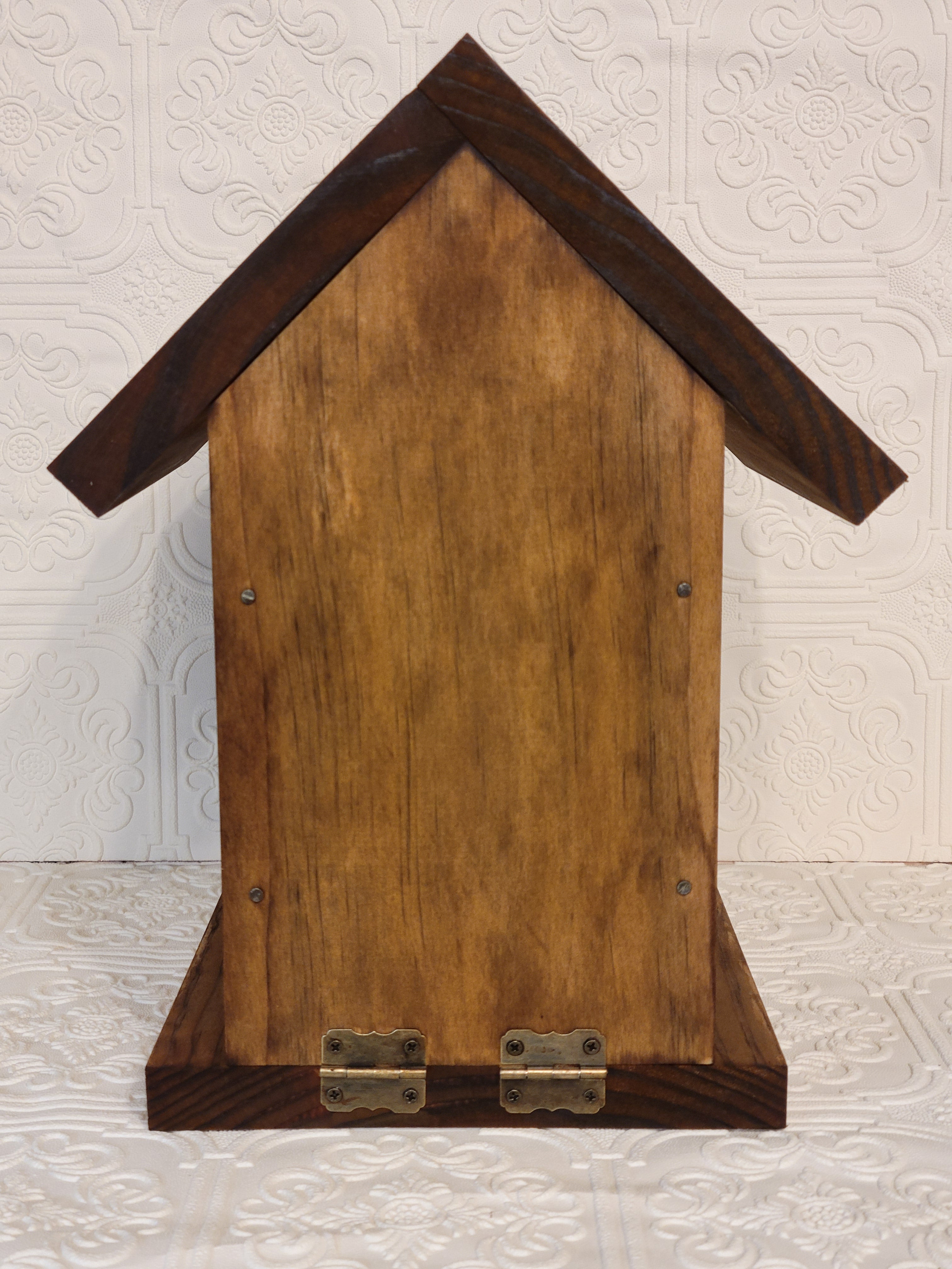 Naturally Stained Birdhouse
